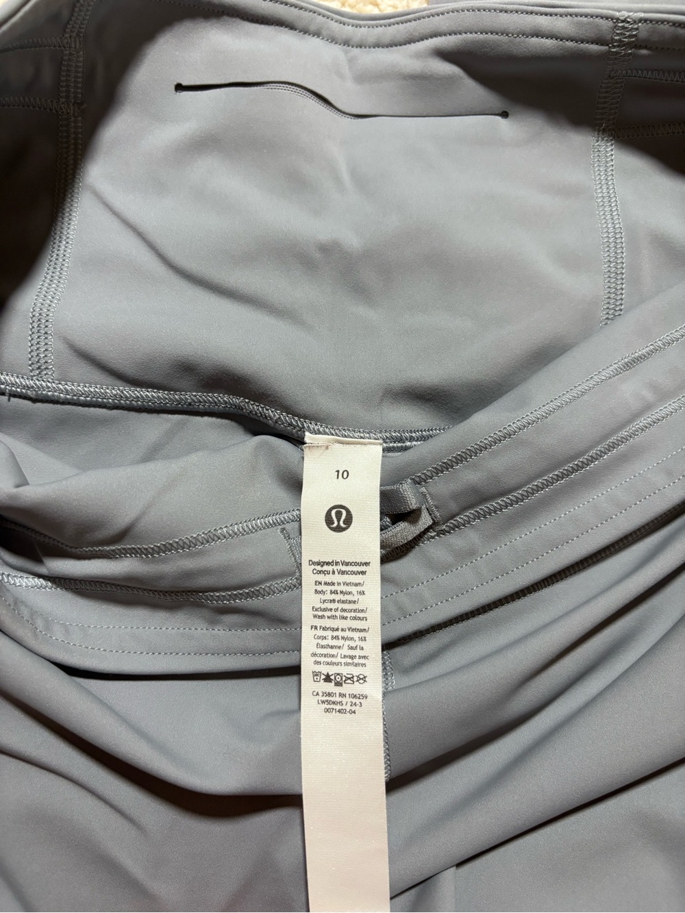 lululemon athletica Gray Wide-Leg Leggings - Picture 4 of 5